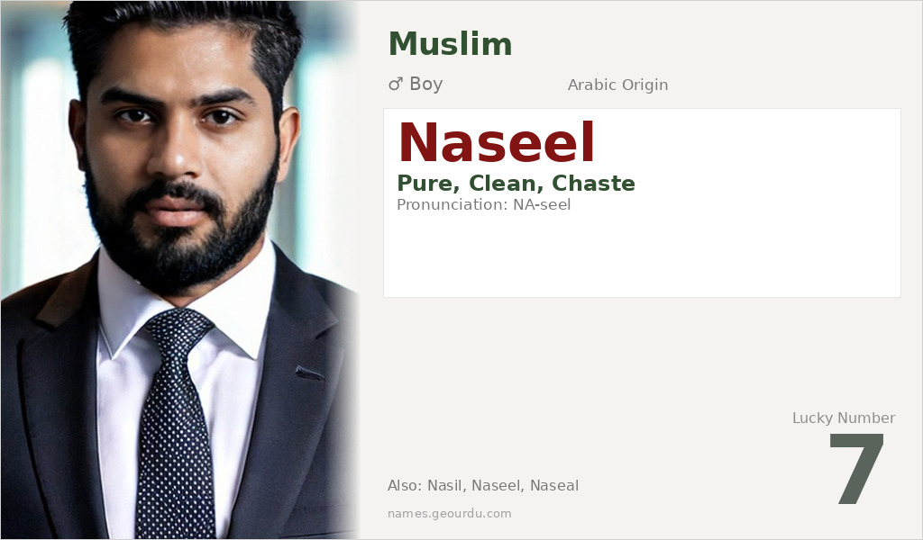 Naseel Name Meaning and Details