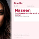 Naseen Name Meaning and Details