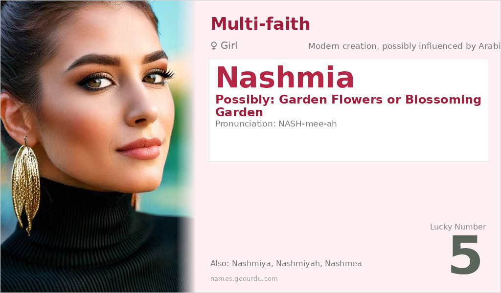 Nashmia Name Meaning and Details