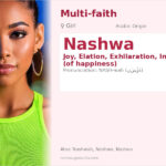 Nashwa Name Meaning and Details