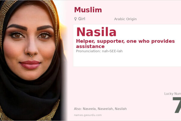 Nasila Name Meaning — Arabic Origin, Girl Name & Details (2025)