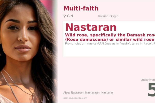 Nastaran Name Meaning — Persian Origin, Girl Name & Details (2025)