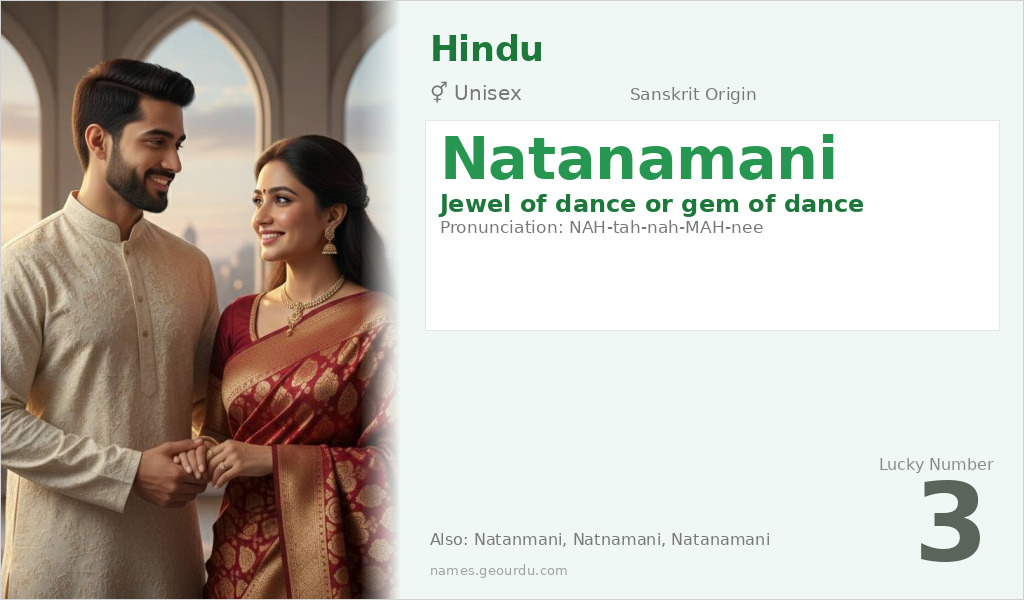 Natanamani Name Meaning and Details