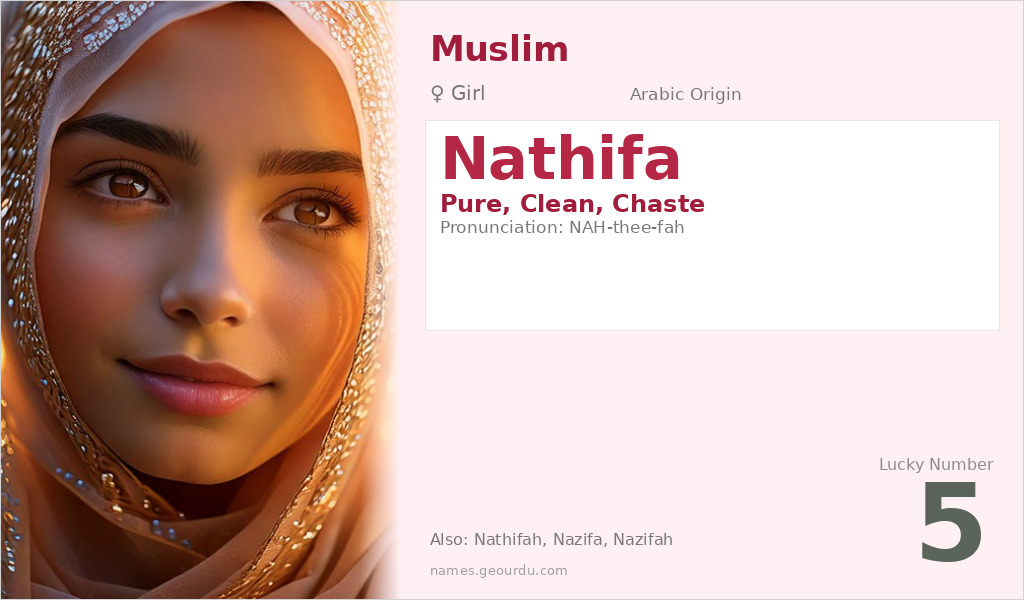 Nathifa Name Meaning and Details