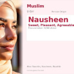 Nausheen Name Meaning and Details