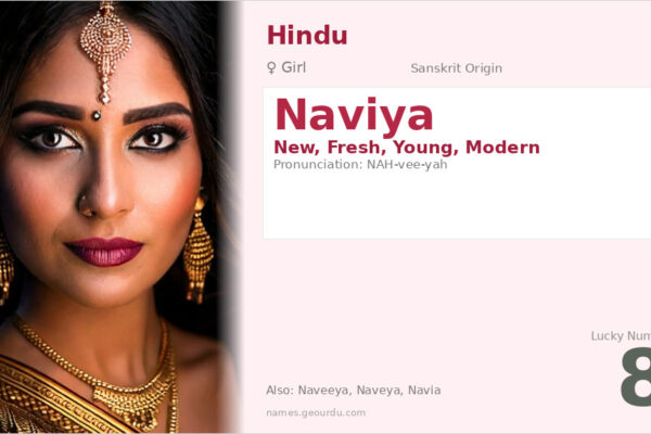 Naviya Name Meaning — Sanskrit Origin, Girl Hindu Name & Details (2025)