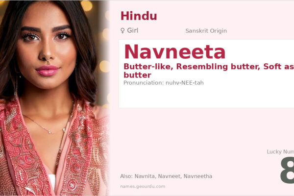 Navneeta Name Meaning — Sanskrit Origin, Girl Name & Details (2025)
