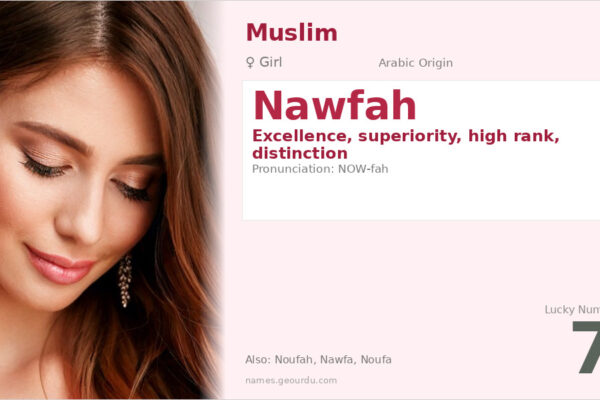 Nawfah Name Meaning — Arabic Origin, Girl Name & Details (2025)