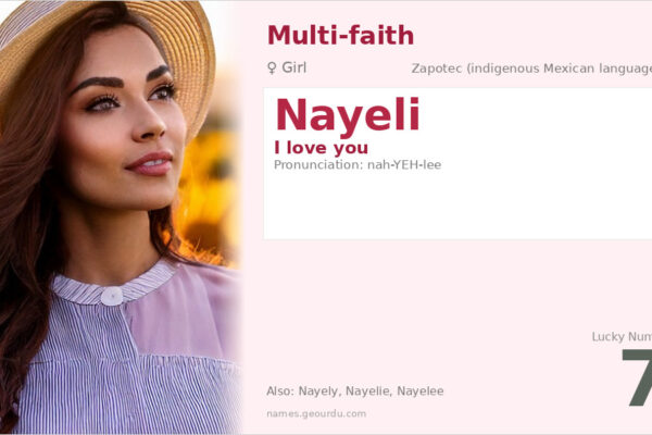 Nayeli Name Meaning — Zapotec Origin, Girl Name & Details (2025)