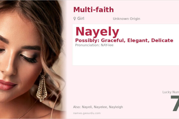 Nayely Name Meaning — Origin, Gender & Details (2025)
