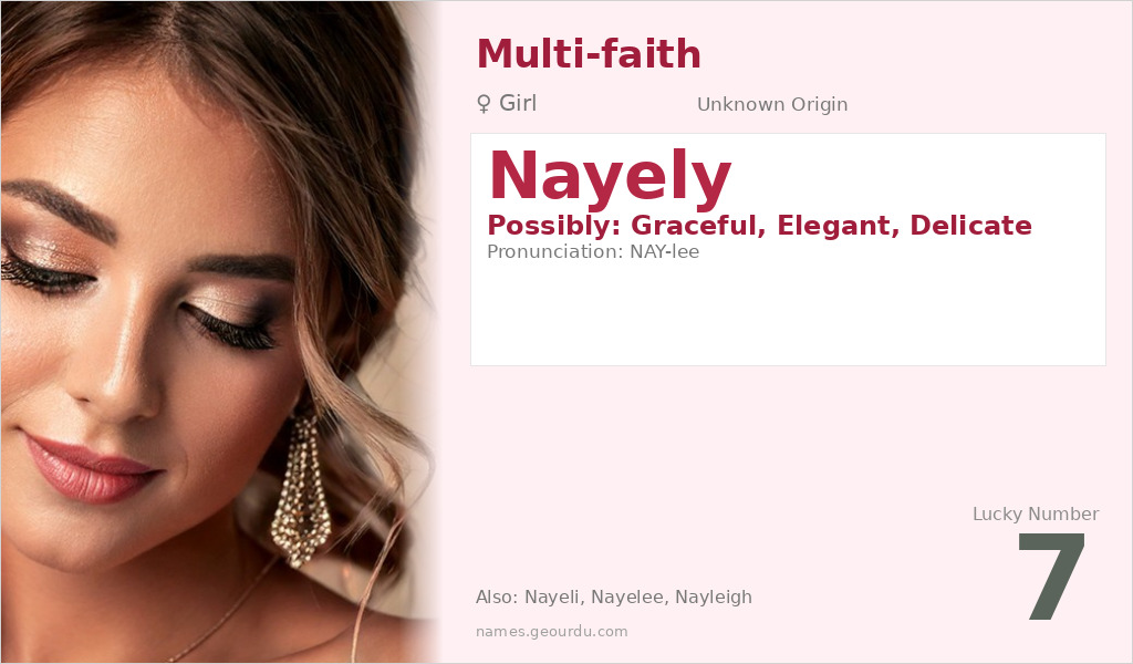 Nayely Name Meaning and Details