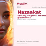 Nazaakat Name Meaning and Details