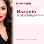 Nazanin Name Meaning and Details