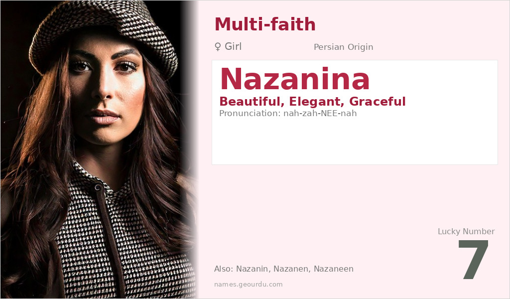 Nazanina Name Meaning and Details