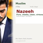 Nazeeh Name Meaning and Details