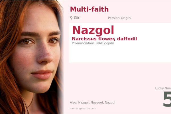 Nazgol Name Meaning — Persian Origin, Girl Name & Details (2025)