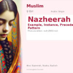 Nazheerah Name Meaning and Details