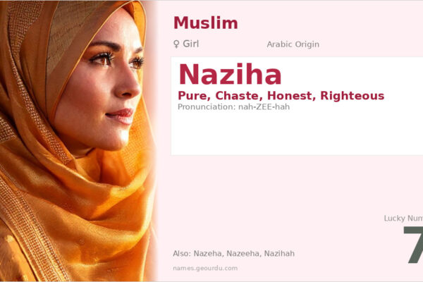 Naziha Name Meaning — Arabic Origin, Girl Name & Details (2025)