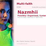 Nazmhii Name Meaning and Details