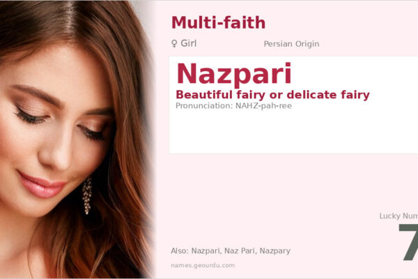 Nazpari Name Meaning — Persian Origin, Girl Name & Details (2025)