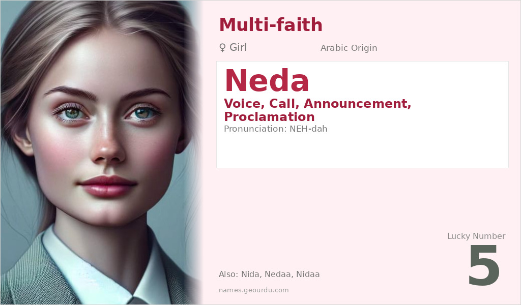 Neda Name Meaning and Details