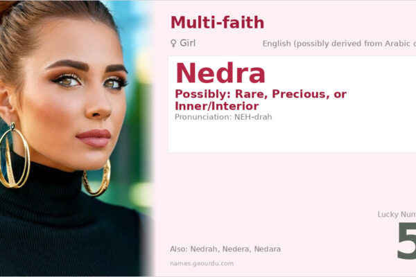 Nedra Name Meaning — Origin, Gender & Details (2025)