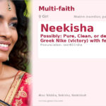 Neekisha Name Meaning and Details