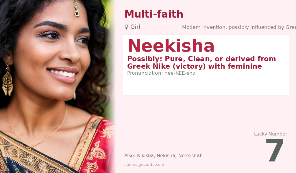 Neekisha Name Meaning and Details