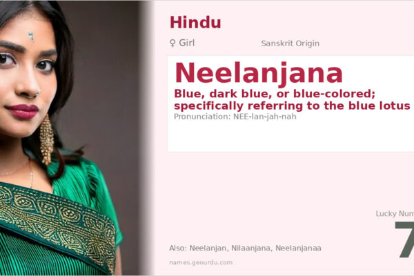 Neelanjana Name Meaning — Sanskrit Origin, Girl Name & Details (2025)