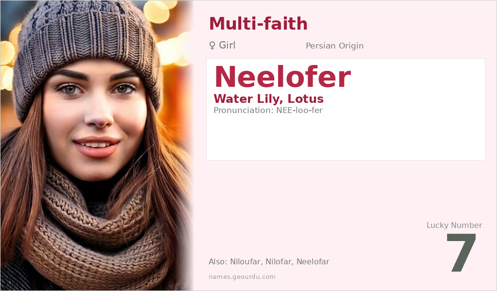 Neelofer Name Meaning and Details