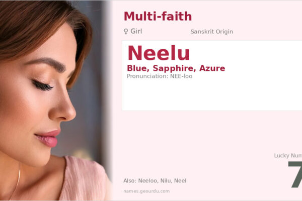 Neelu Name Meaning — Blue, Sapphire Origin & Details (2025)