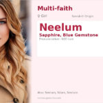 Neelum Name Meaning and Details