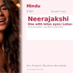 Neerajakshi Name Meaning and Details