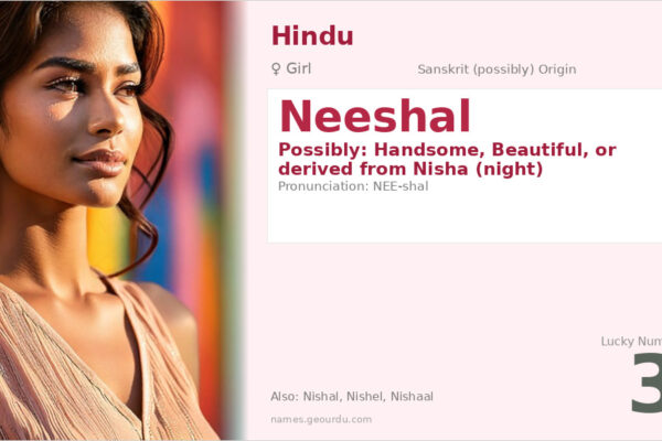 Neeshal Name Meaning — Origin, Gender & Details (2025)