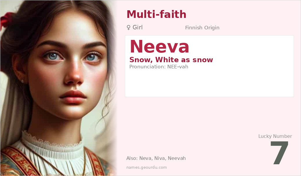 Neeva Name Meaning and Details