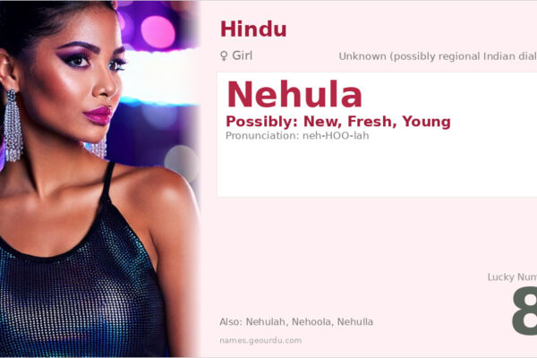 Nehula Name Meaning — Origin, Gender & Details (2025)