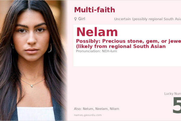 Nelam Name Meaning — Origin, Gender & Details (2025)
