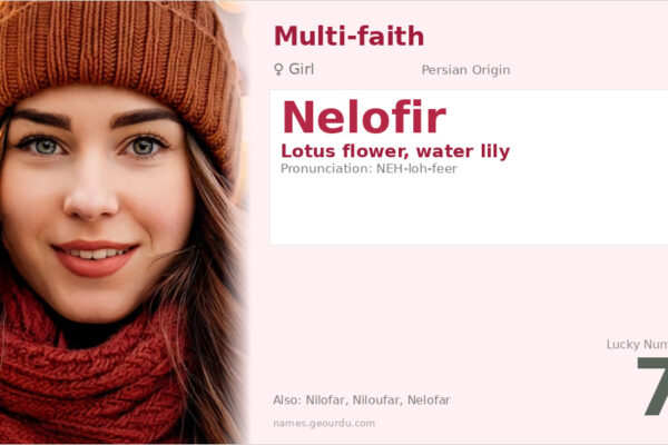 Nelofir Name Meaning — Persian Origin, Girl Name & Details (2025)