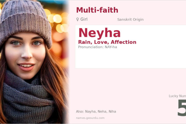 Neyha Name Meaning — Sanskrit Origin, Girl Name & Details (2025)