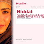 Niddat Name Meaning and Details