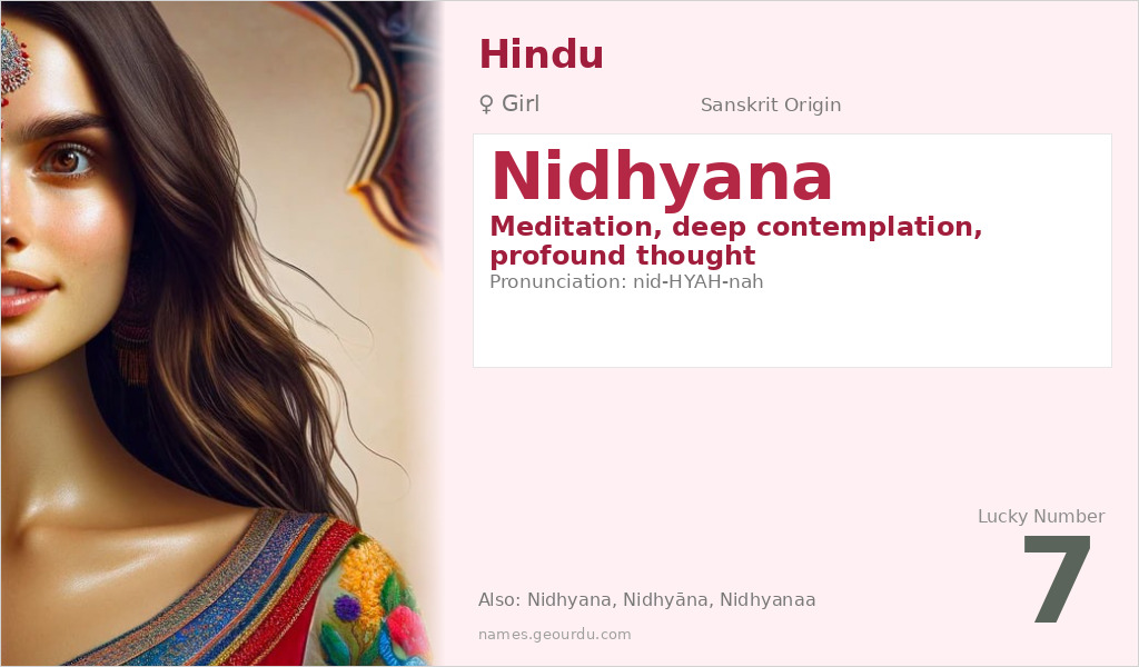 Nidhyana Name Meaning and Details