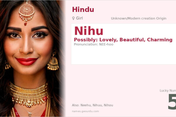 Nihu Name Meaning — Origin, Gender & Details (2025)