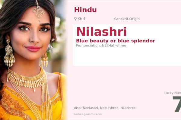 Nilashri Name Meaning — Sanskrit Origin, Girl Name & Details (2025)