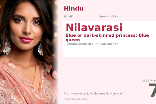Nilavarasi Meaning — Sanskrit Origin, Girl Name & Details (2025)