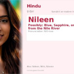 Nileen Name Meaning and Details