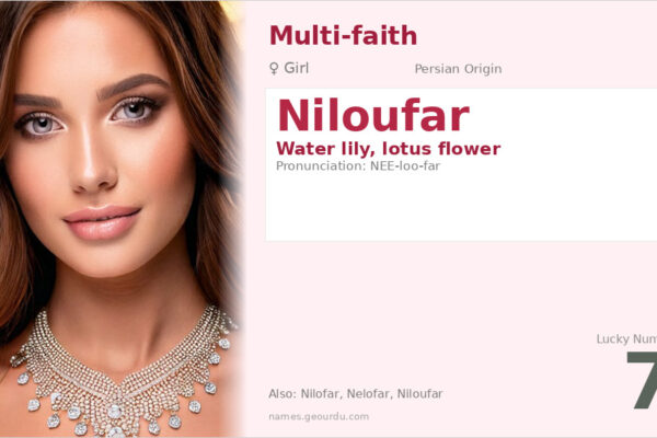 Niloufar Name Meaning — Persian Origin, Girl’s Name & Details (2025)
