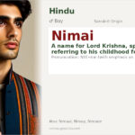 Nimai Name Meaning and Details