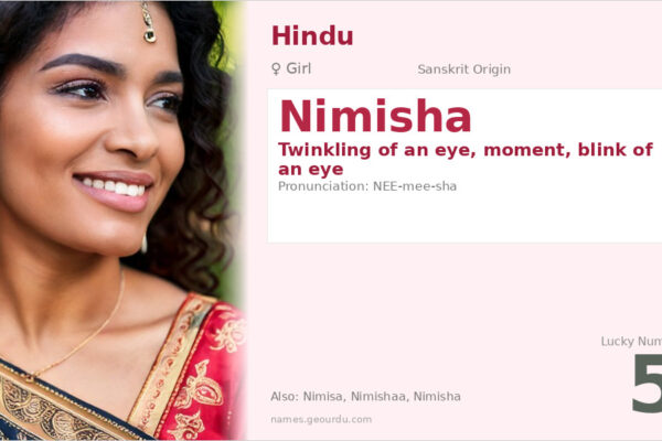 Nimisha Name Meaning — Sanskrit Origin, Girl Name & Details (2025)