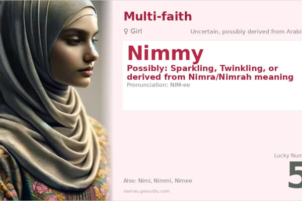 Nimmy Name Meaning — Origin, Gender & Details (2025)