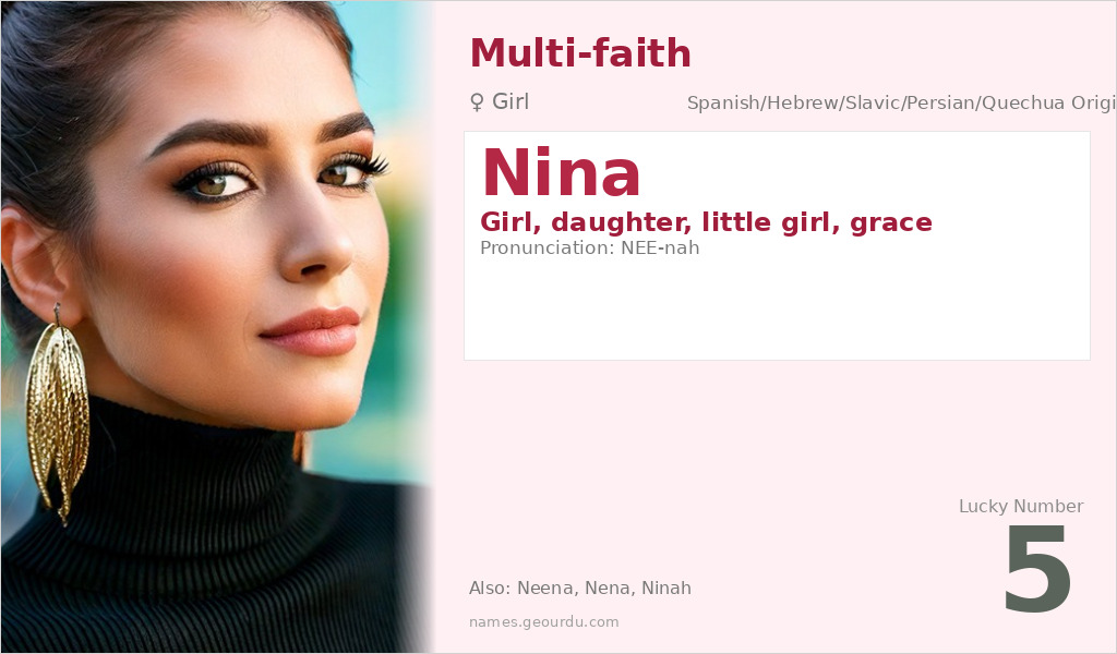 Nina Name Meaning and Details